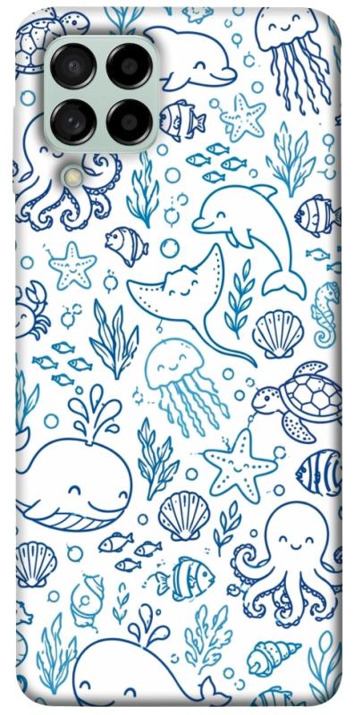 Чехол itsPrint Sea pattern для Samsung Galaxy M53 5G, песики, купить оптом с доставкой