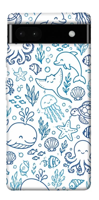 Чохол itsPrint Sea pattern для Google Pixel 6a, песики, купити оптом з доставкою