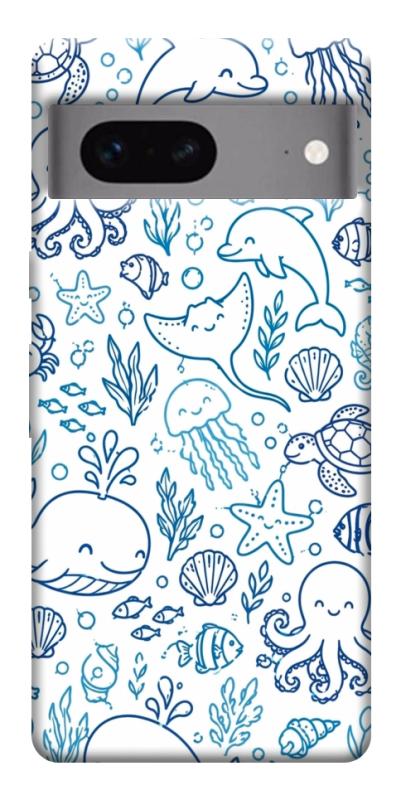 Чохол itsPrint Sea pattern для Google Pixel 7, песики, купити оптом з доставкою