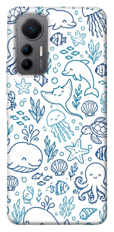 Чохол itsPrint Sea pattern для Xiaomi 12 Lite, песики, купити оптом з доставкою