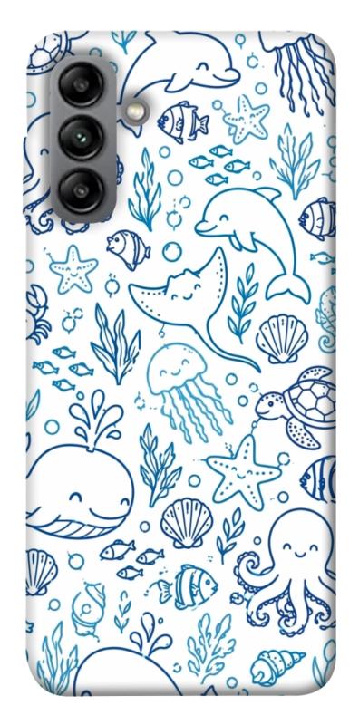 Чохол itsPrint Sea pattern для Samsung Galaxy A04s, песики, купити оптом з доставкою