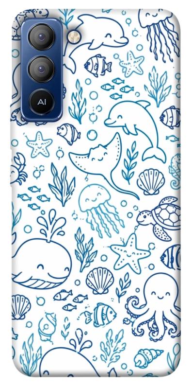 Чехол itsPrint Sea pattern для TECNO Pop 5 LTE, песики, купить оптом с доставкой