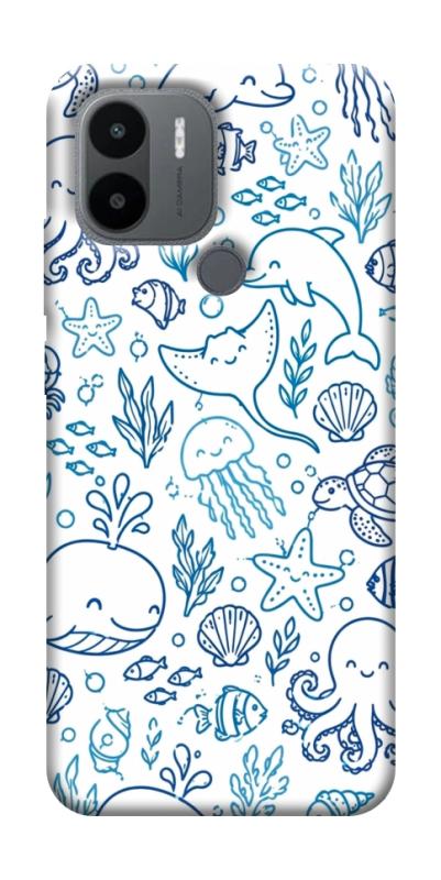 Чохол itsPrint Sea pattern для Xiaomi Redmi A1+ / A2+, паттерн, купити оптом з доставкою