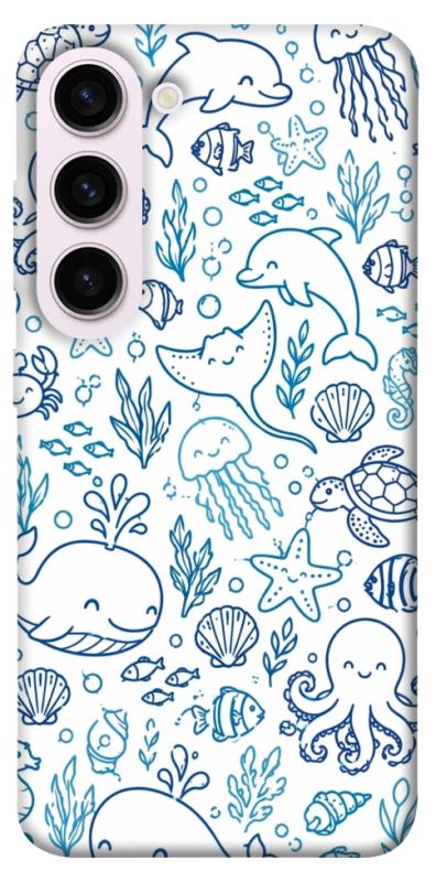 Чохол itsPrint Sea pattern для Samsung Galaxy S23+, песики, купити оптом з доставкою