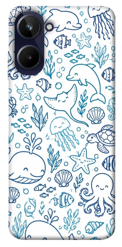 Чохол itsPrint Sea pattern для Realme 10 4G, песики, купити оптом з доставкою