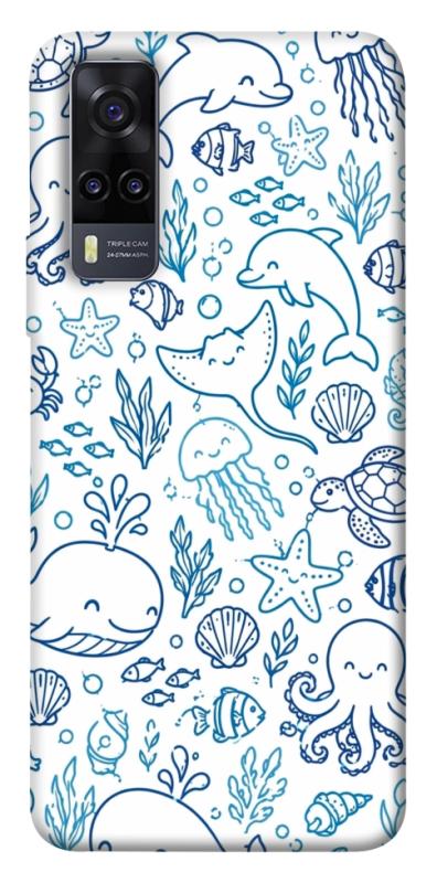 Чохол itsPrint Sea pattern для Vivo Y31, песики, купити оптом з доставкою