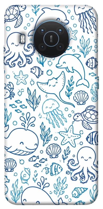 Чохол itsPrint Sea pattern для Nokia X10 / X20, песики, купити оптом з доставкою