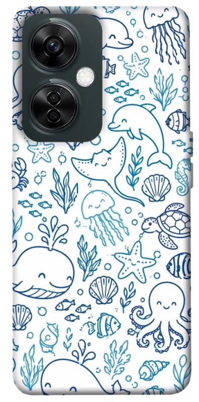 Чохол itsPrint Sea pattern для OnePlus Nord CE 3 Lite, песики, купити оптом з доставкою