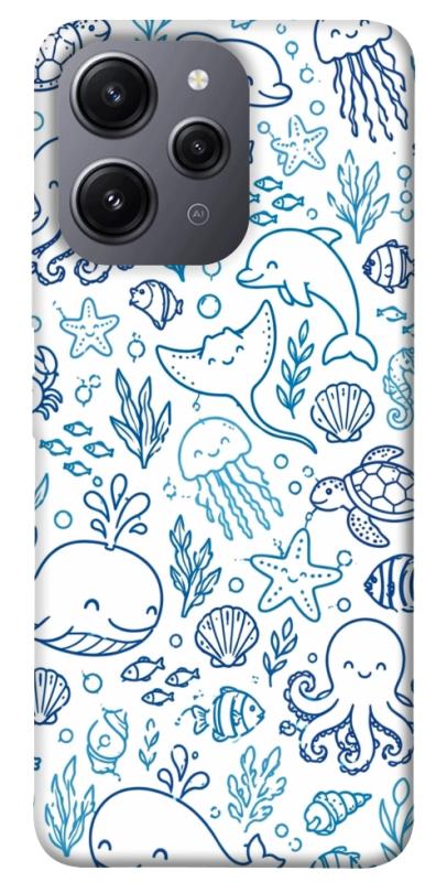 Чохол itsPrint Sea pattern для Xiaomi Redmi 12, песики, купити оптом з доставкою