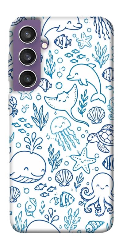 Чохол itsPrint Sea pattern для Samsung Galaxy S23 FE, песики, купити оптом з доставкою