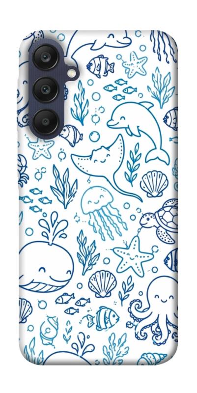 Чехол itsPrint Sea pattern для Samsung Galaxy A25 5G, паттерн, купить оптом с доставкой