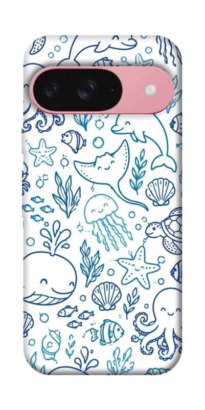 Чехол itsPrint Sea pattern для Google Pixel 9, паттерн, купить оптом с доставкой
