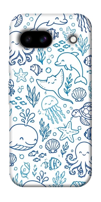 Чехол itsPrint Sea pattern для Google Pixel 8a, паттерн, купить оптом с доставкой