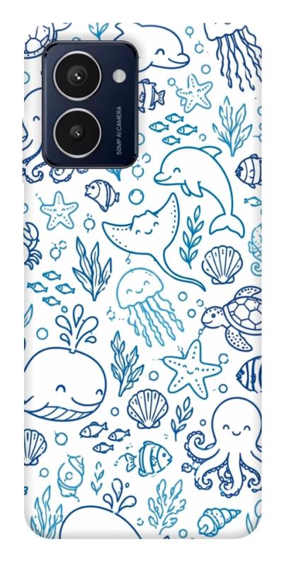 Чехол itsPrint Sea pattern для HMD Pulse Pro, паттерн, купить оптом с доставкой