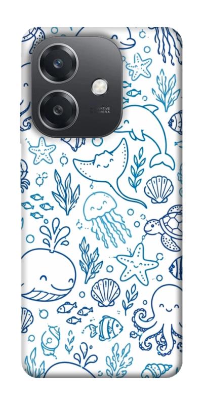 Чехол itsPrint Sea pattern для Oppo A3 4G, паттерн, купить оптом с доставкой