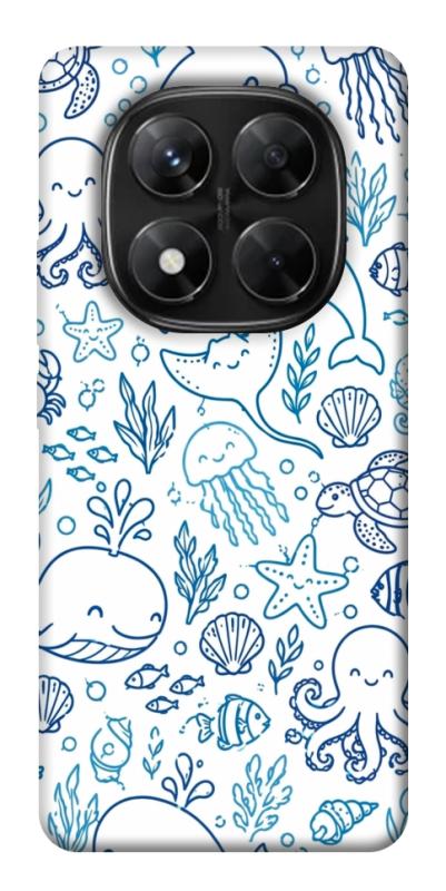 Чехол itsPrint Sea pattern для Xiaomi Redmi Note 14 Pro 5G, паттерн, купить оптом с доставкой