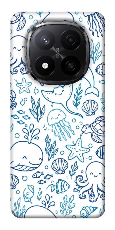 Чехол itsPrint Sea pattern для Xiaomi Redmi Note 14 Pro+ 5G, паттерн, купить оптом с доставкой