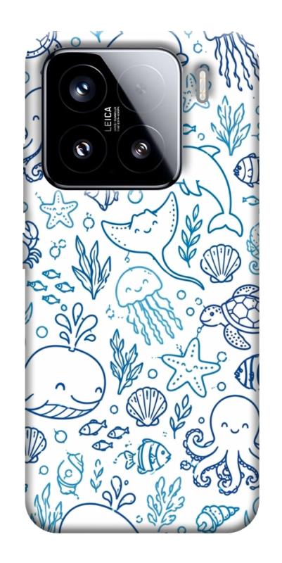 Чехол itsPrint Sea pattern для Xiaomi 15, паттерн, купить оптом с доставкой