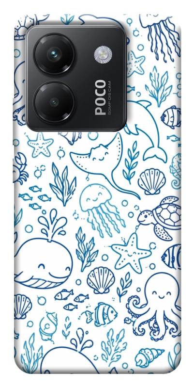 Чехол itsPrint Sea pattern для Xiaomi Poco M7 Pro 5G, паттерн, купить оптом с доставкой
