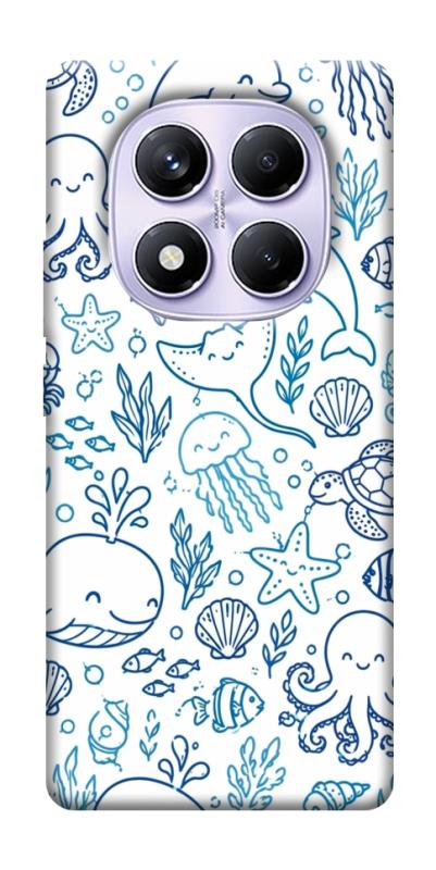 Чехол itsPrint Sea pattern для Xiaomi Redmi Note 14 Pro 4G, паттерн, купить оптом с доставкой