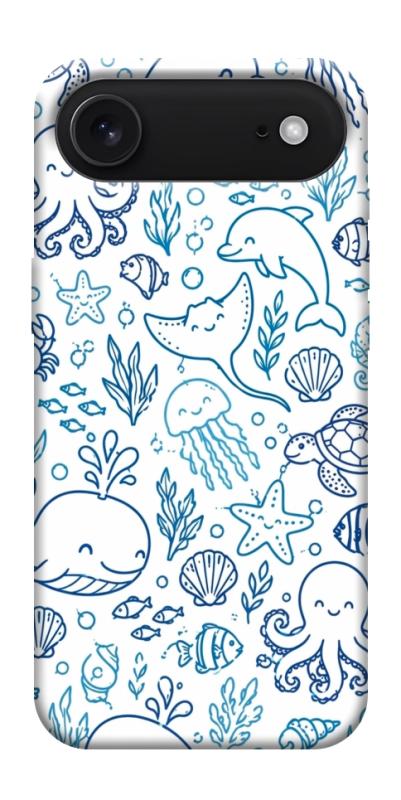 Чехол itsPrint Sea pattern для Apple iPhone 17 Air (6.5"), паттерн, купить оптом с доставкой