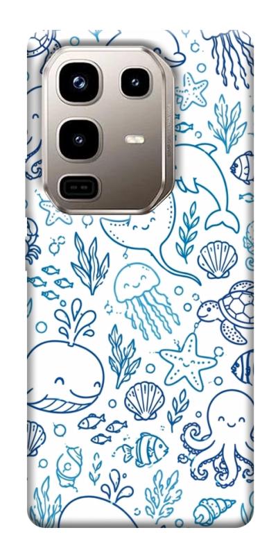 Чехол itsPrint Sea pattern для Infinix Note 50 Pro 4G, паттерн, купить оптом с доставкой