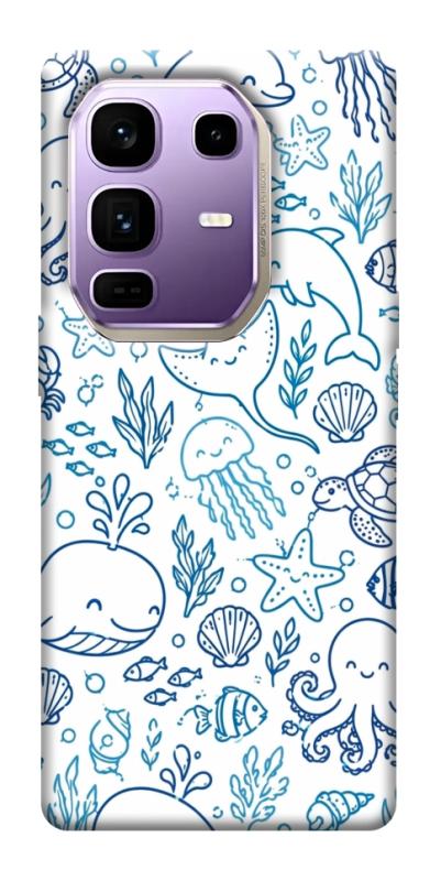 Чехол itsPrint Sea pattern для Infinix Note 50 Pro+, паттерн, купить оптом с доставкой