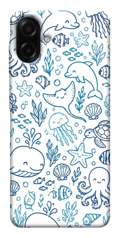 Чехол itsPrint Sea pattern для Samsung Galaxy A07, паттерн, купить оптом с доставкой