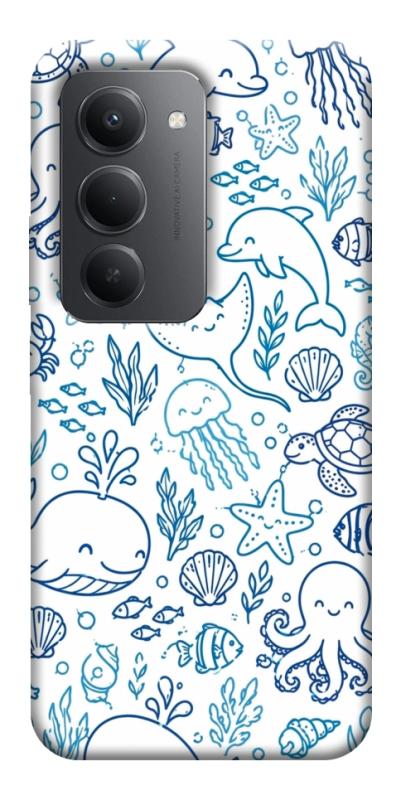 Чехол itsPrint Sea pattern для Xiaomi Redmi 15 (EU), паттерн, купить оптом с доставкой