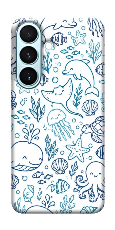 Чохол itsPrint Sea pattern для Samsung Galaxy S26, паттерн, купити оптом з доставкою