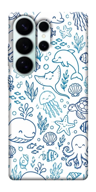 Чехол itsPrint Sea pattern для Samsung Galaxy S26 Ultra, паттерн, купить оптом с доставкой