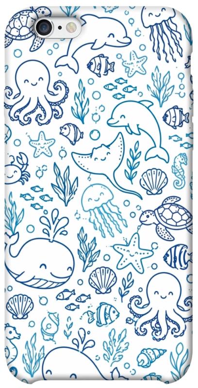 Чехол itsPrint Sea pattern для Apple iPhone 6/6s (4.7"), песики, купить оптом с доставкой