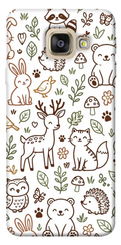 Чехол itsPrint Wildlife pattern для Samsung A520 Galaxy A5 (2017), паттерн, купить оптом с доставкой