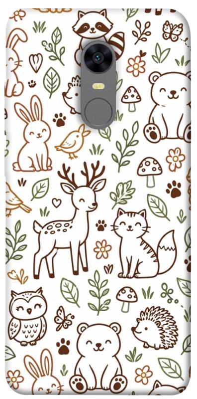 Чохол itsPrint Wildlife pattern для Xiaomi Redmi 5 Plus / Redmi Note 5 (Single Camera), паттерн, купити оптом з доставкою