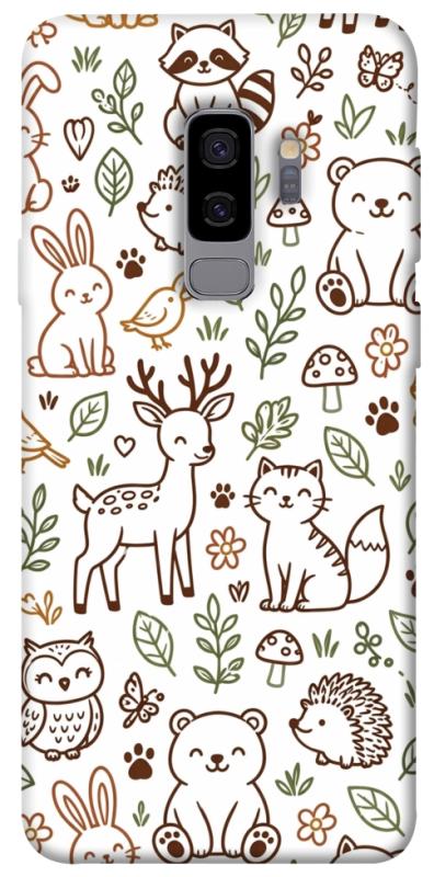 Чохол itsPrint Wildlife pattern для Samsung Galaxy S9+, паттерн, купити оптом з доставкою