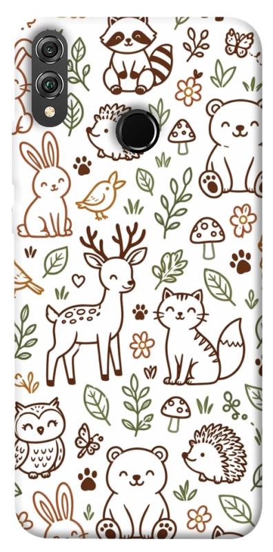 Чохол itsPrint Wildlife pattern для Huawei Honor 8X, паттерн, купити оптом з доставкою