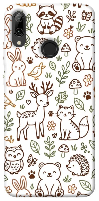 Чохол itsPrint Wildlife pattern для Huawei P Smart (2019), паттерн, купити оптом з доставкою