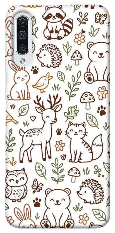 Чохол itsPrint Wildlife pattern для Samsung Galaxy A50 (A505F) / A50s / A30s, паттерн, купити оптом з доставкою