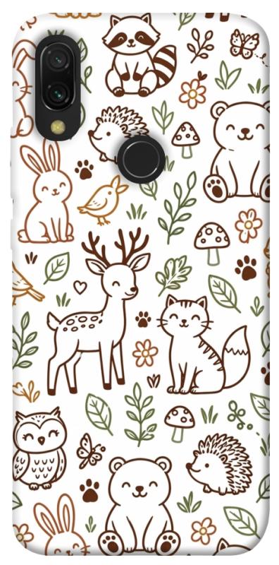 Чохол itsPrint Wildlife pattern для Xiaomi Redmi 7, паттерн, купити оптом з доставкою