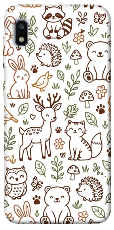 Чохол itsPrint Wildlife pattern для Samsung Galaxy A10 (A105F), паттерн, купити оптом з доставкою