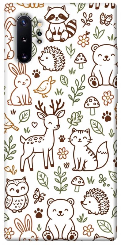 Чехол itsPrint Wildlife pattern для Samsung Galaxy Note 10 Plus, паттерн, купить оптом с доставкой