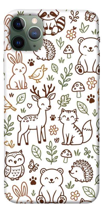 Чохол itsPrint Wildlife pattern для Apple iPhone 11 Pro Max (6.5"), паттерн, купити оптом з доставкою
