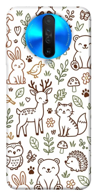 Чохол itsPrint Wildlife pattern для Xiaomi Redmi K30, паттерн, купити оптом з доставкою