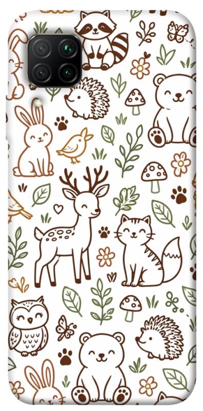 Чохол itsPrint Wildlife pattern для Huawei P40 Lite, паттерн, купити оптом з доставкою