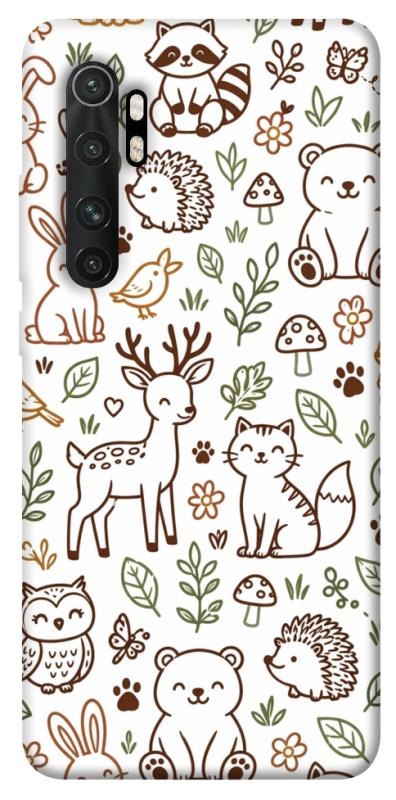 Чохол itsPrint Wildlife pattern для Xiaomi Mi Note 10 Lite, паттерн, купити оптом з доставкою