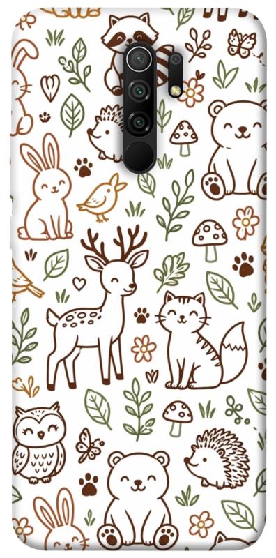 Чохол itsPrint Wildlife pattern для Xiaomi Redmi 9, паттерн, купити оптом з доставкою