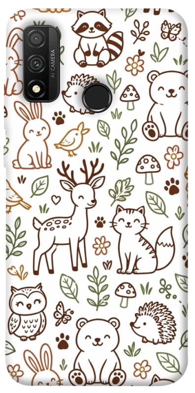 Чохол itsPrint Wildlife pattern для Huawei P Smart (2020), паттерн, купити оптом з доставкою