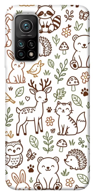 Чохол itsPrint Wildlife pattern для Xiaomi Mi 10T, паттерн, купити оптом з доставкою