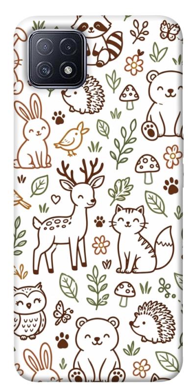 Чехол itsPrint Wildlife pattern для Oppo A73, паттерн, купить оптом с доставкой