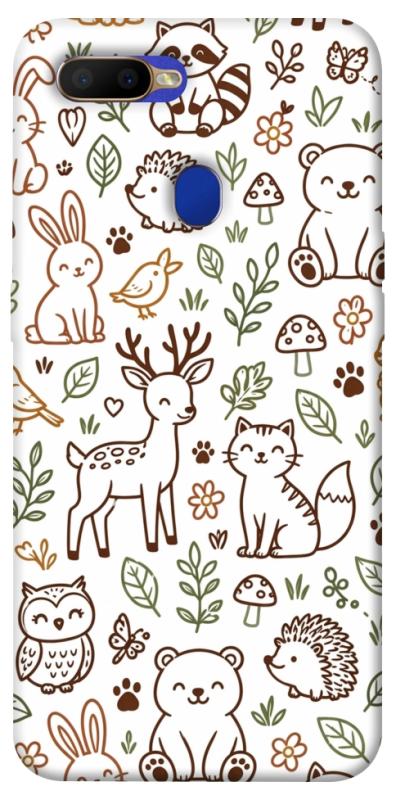 Чохол itsPrint Wildlife pattern для Oppo A5s / Oppo A12, паттерн, купити оптом з доставкою